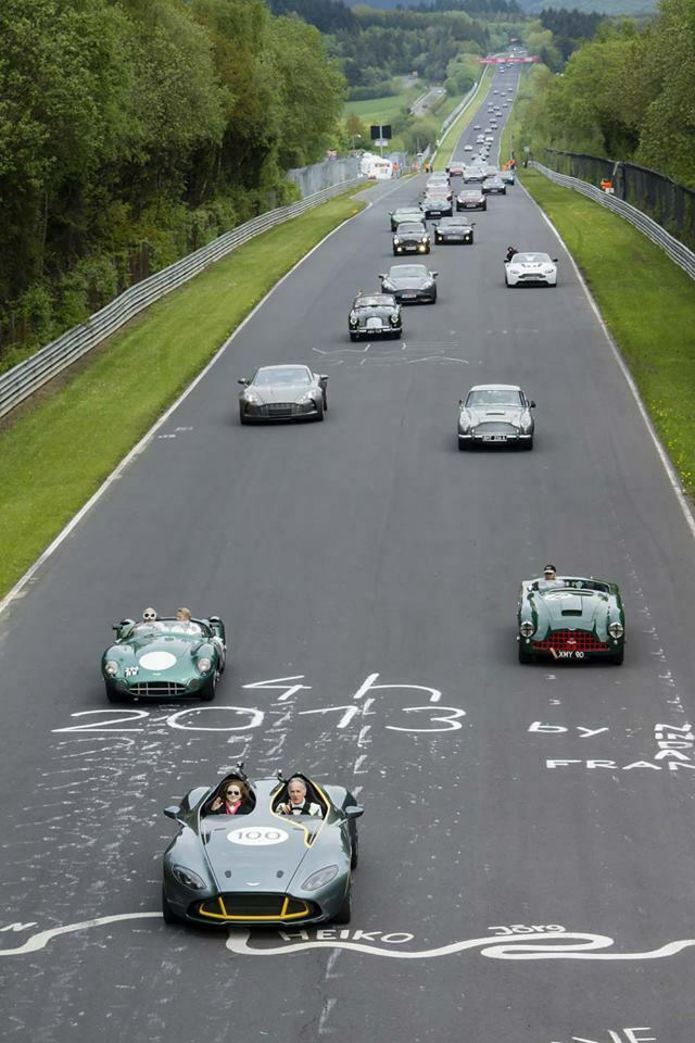 Der neue auf  Nordschleife vor dem 24h Rennen