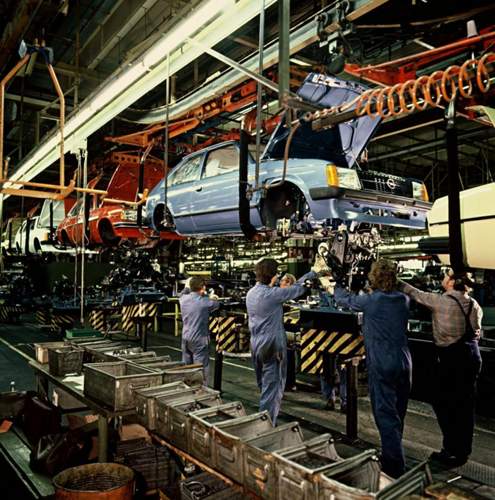 Opel Kadett D Montage, 1979