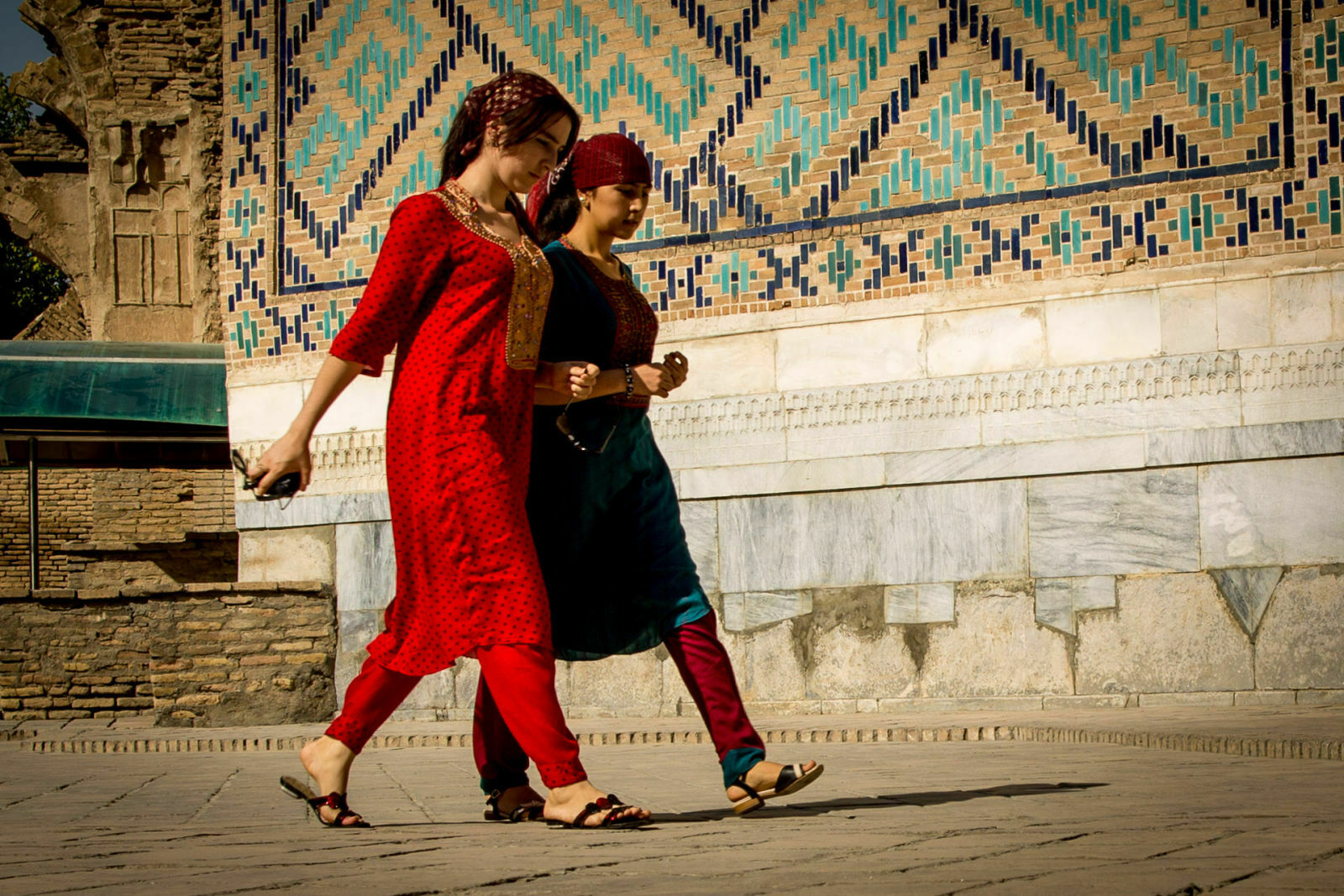 Zügig, farbig, fröhlich (Samarkant)