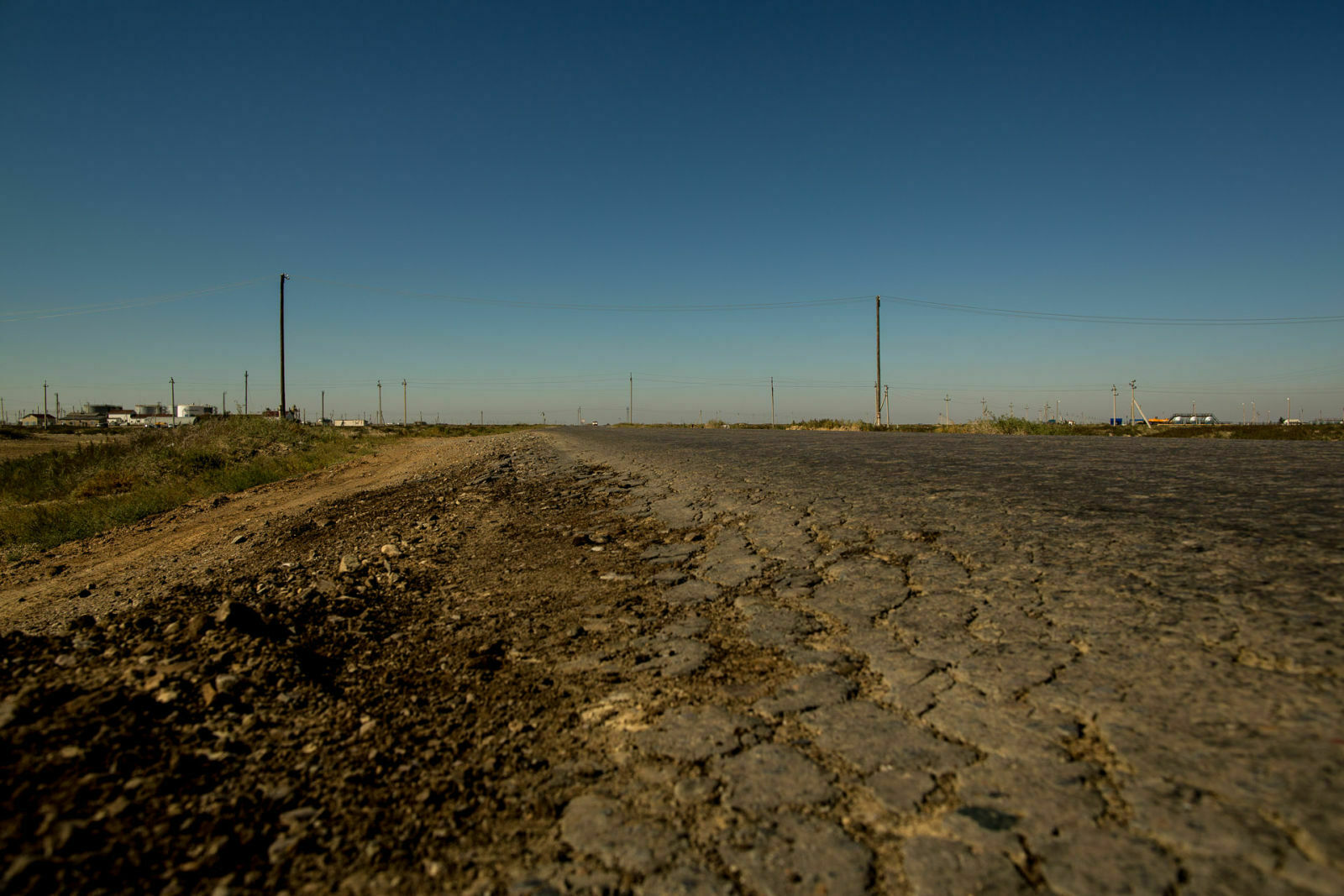 Gute Straße in Usbekistan