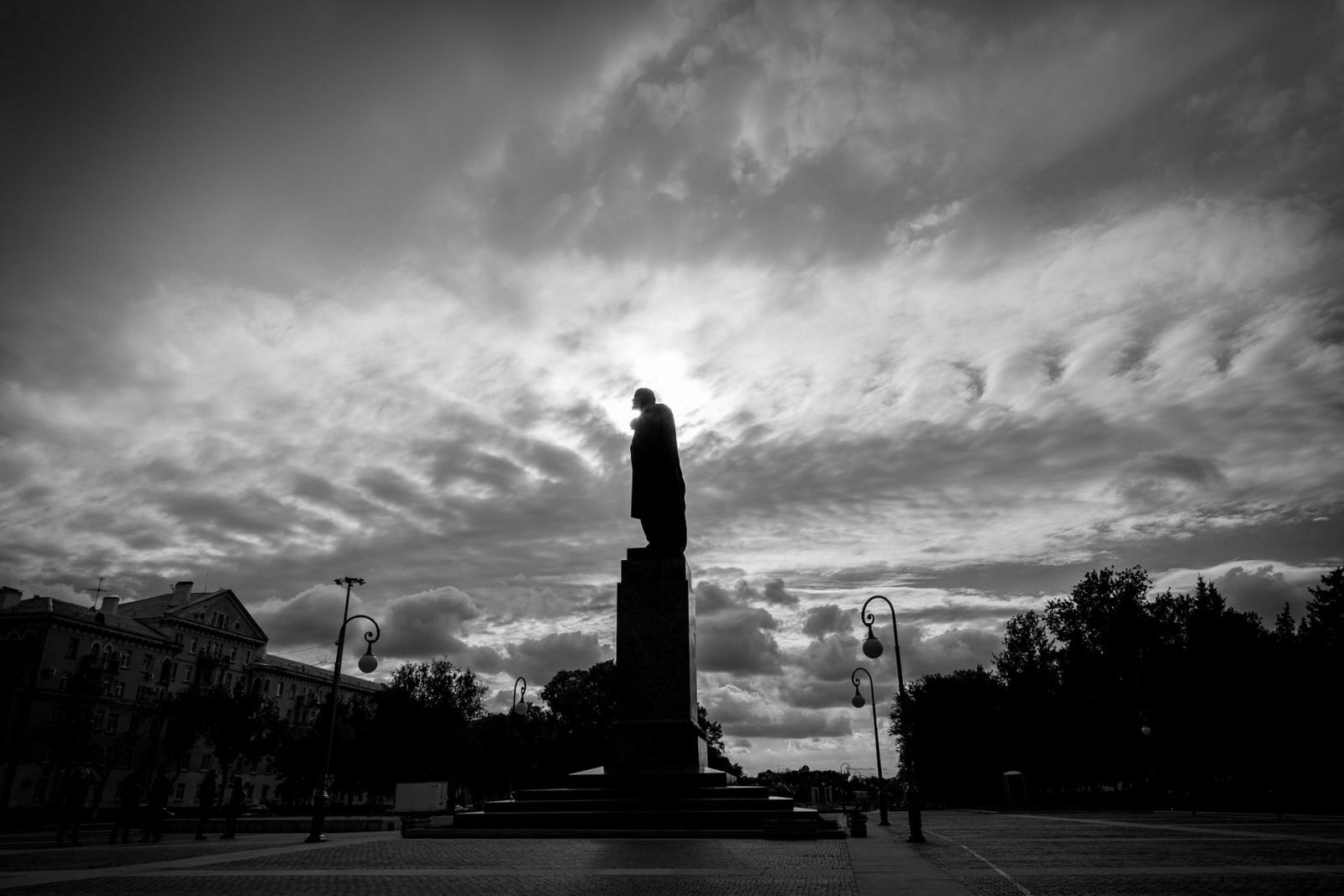 Lenin hat auch hier noch seinen Platz