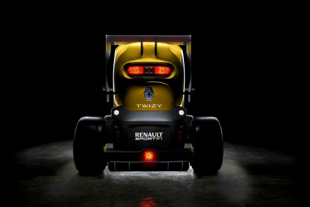 Renault Twizy RS F1: Rückansicht