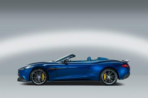 Aston Martin Vanquish Volante: Das Cabriolet steht in Frankfurt