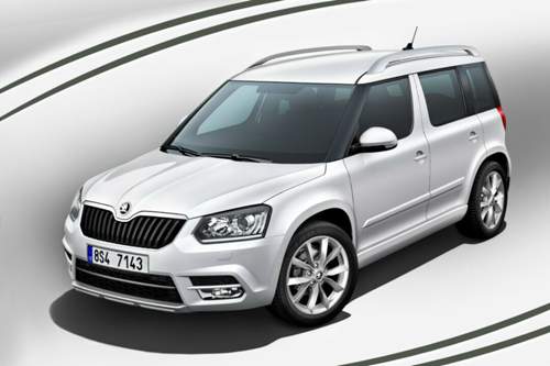 Ohne Rundscheinwerfer: Skoda Yeti Facelift