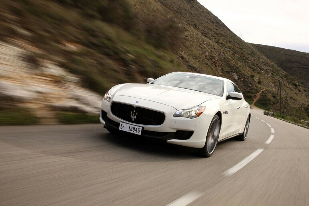 Schnell auf italienisch: Maserati Quattroporte.