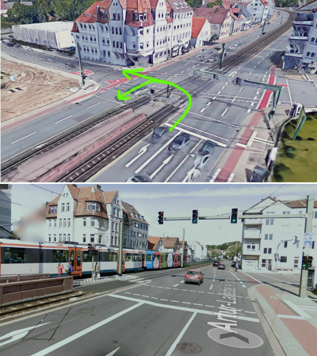 Die Straßenbahn hat Vorfahrt²