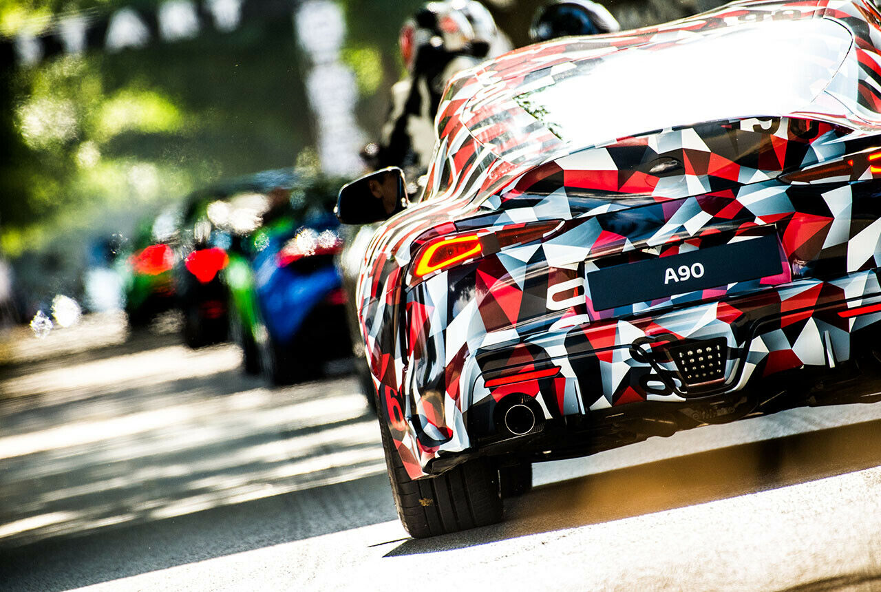 Beim Design lehnt sich die Supra an die Generation A80 an