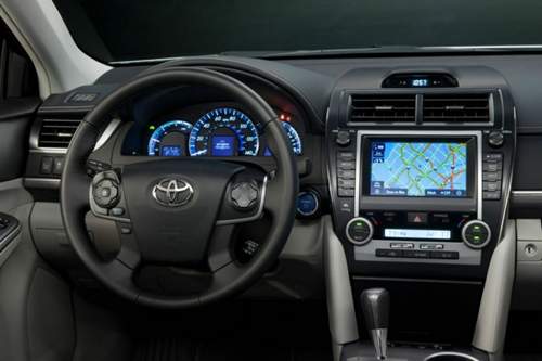 Bestes System: Toyota Entune, hier im amerikanischen Camry