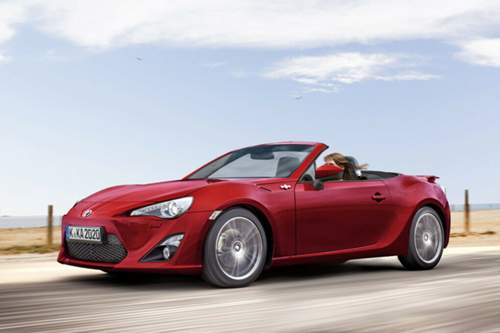 Das Cabrio vom GT86 ist vorläufig nur eine Studie.