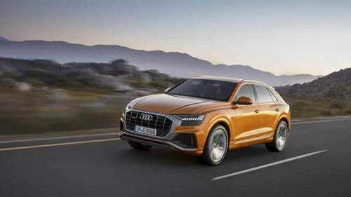Der Audi Q8 startet mit einem 286-PS-Diesel. Ein schwächerer Selbstzünder und ein Benziner folgen zum Jahreswechsel