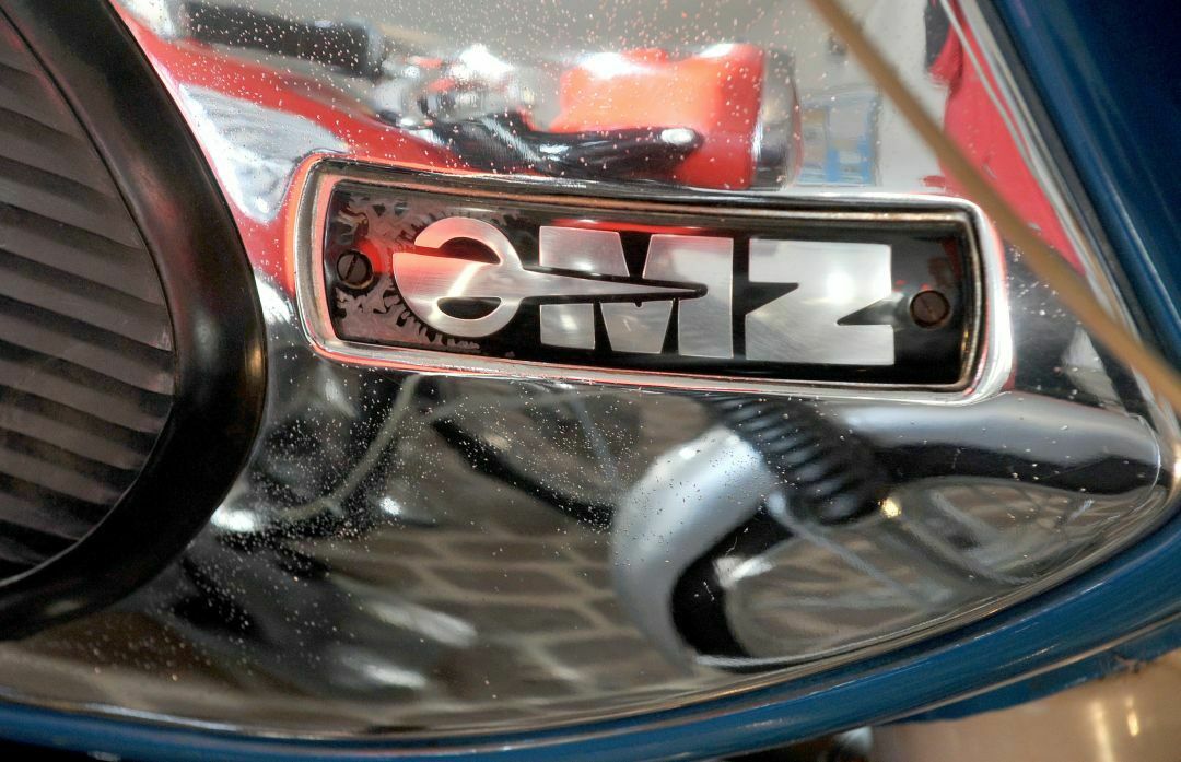 MZ-Logo, fotografiert im Motorradmuseum Zschopau. Der Insolvenzverwalter hat die Sanierungsgespräche in dieser Woche für gescheitert erklärt.