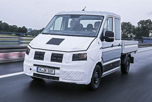 VW Crafter: Pritschenwagen mit Doppelkabine