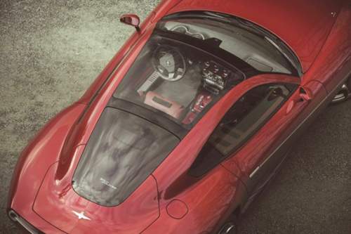 Ein herrlicher Blick von oben auf den 4,7-Liter-Motor