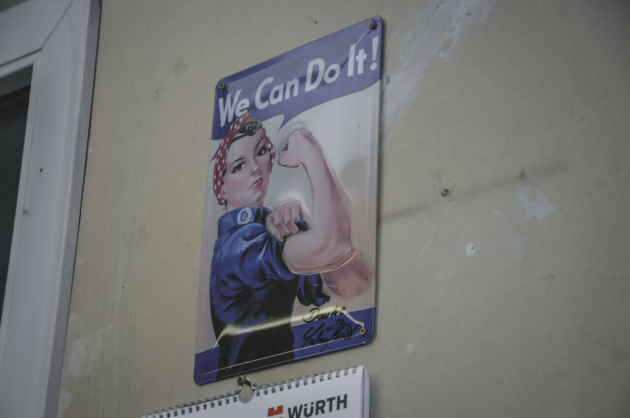 Frauenpower in der Werkstatt von Annette Hue
