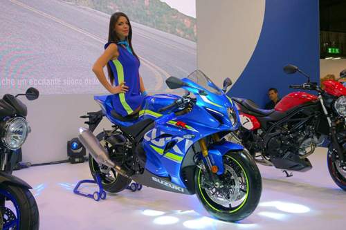 Suzuki zeigt in Halle 24 die schon lange überfällige neue GSX-R 1000