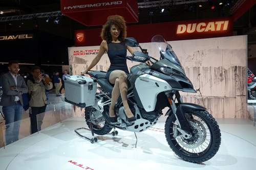 Ducati präsentiert unter anderem eine Enduro-Version der Multistrada 1200