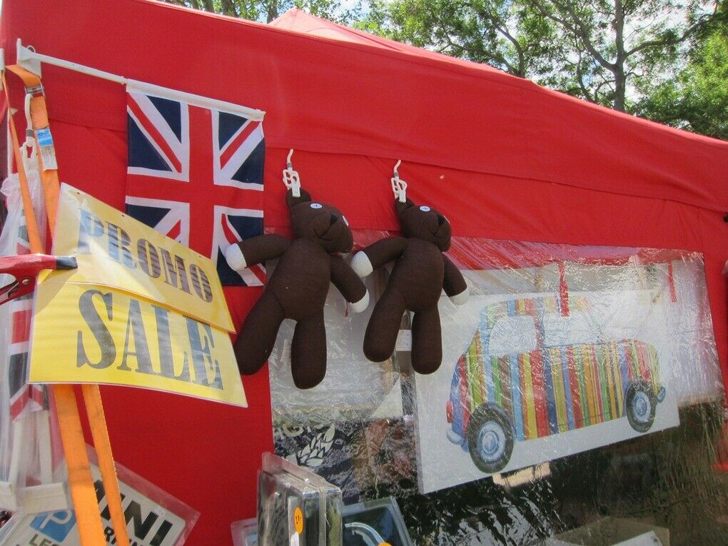 Mr. Beans Teddy ist allgegenwärtig