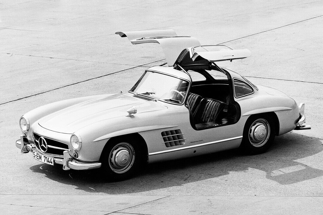 Der 300 SL Flügeltürer wurde zur Design-Ikone