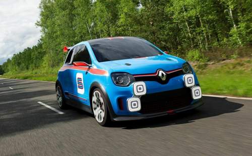 Renault TwinRun: Die Studie gibt einen Ausblick auf den Smart ForFour-Zwilling Twingo. Dann allerdings ohne Mittelmotor.