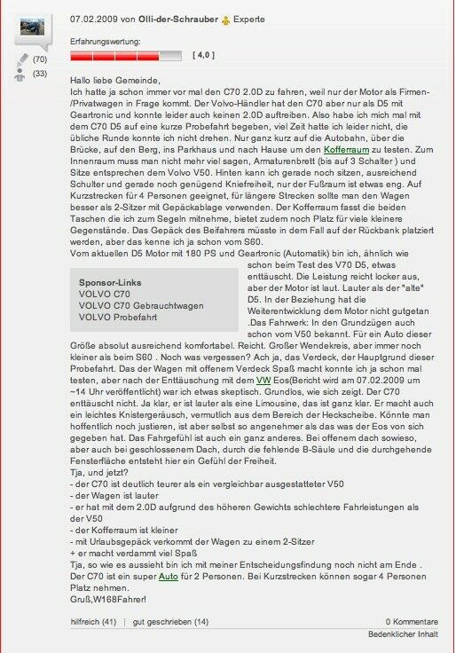 Diebstahl geistigen Eigentums - Ein User eines anderen Forums kopiert meine Berichte