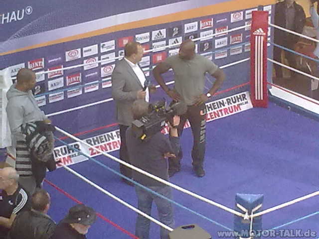 DIES & DAS - Tolles Pressetraining mit Arthur Abraham