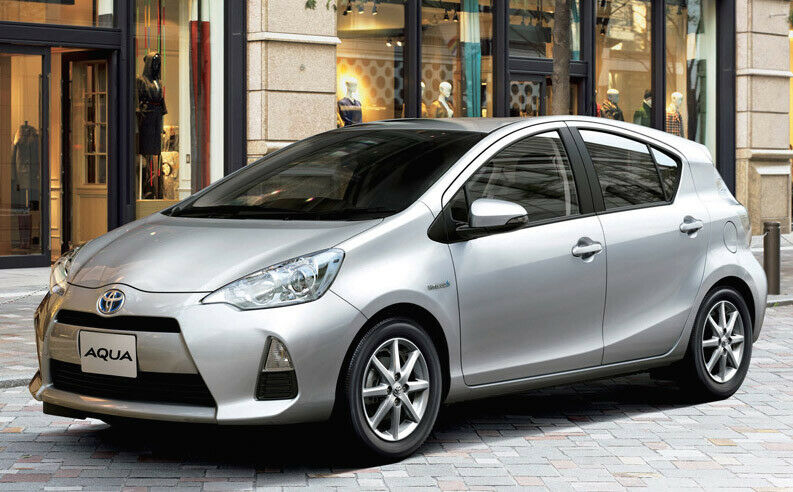 In China nennt Toyota den Prius C Aqua