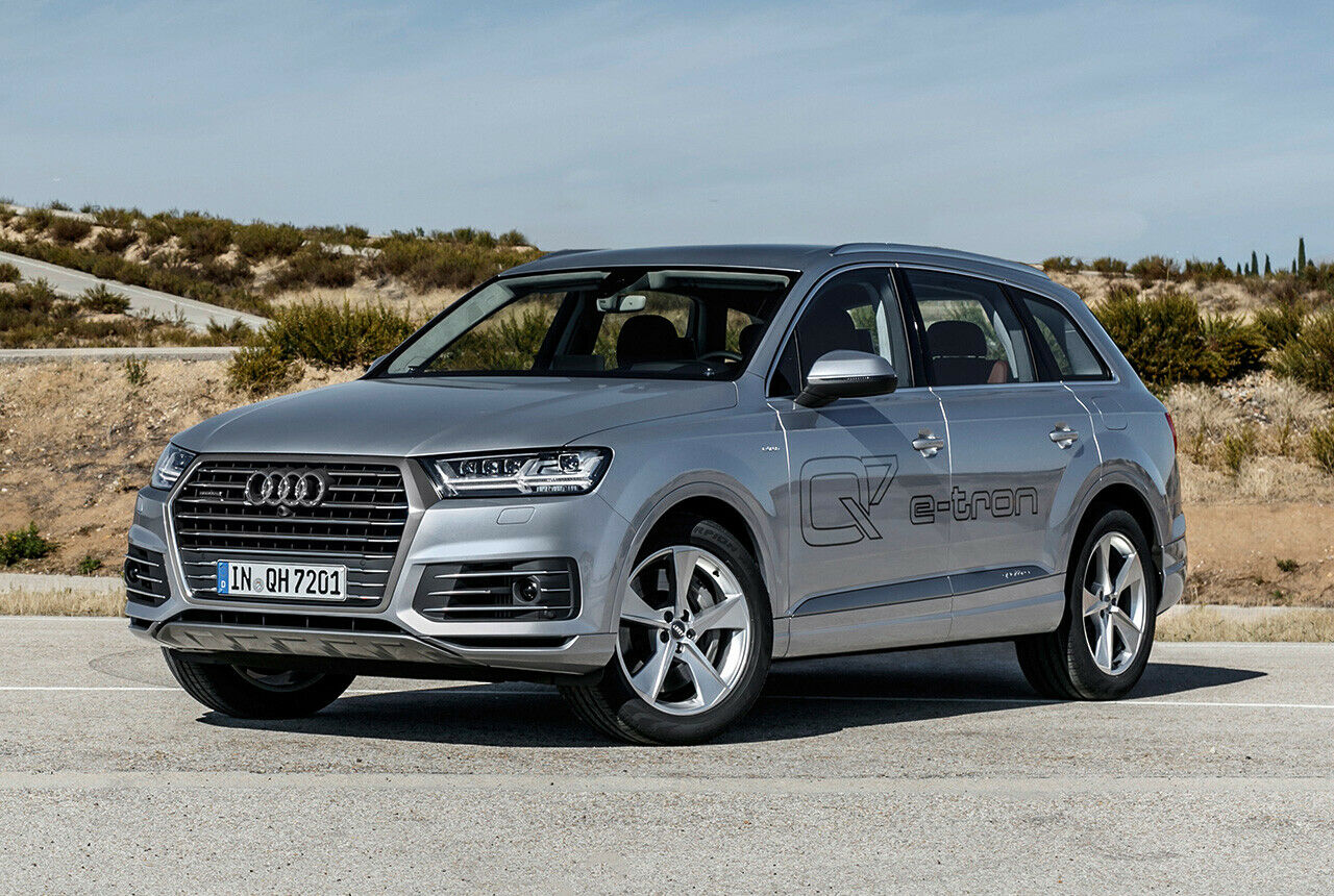 In Deutschland längst bekannt: Plug-in-Hybrid Audi Q7 E-Tron