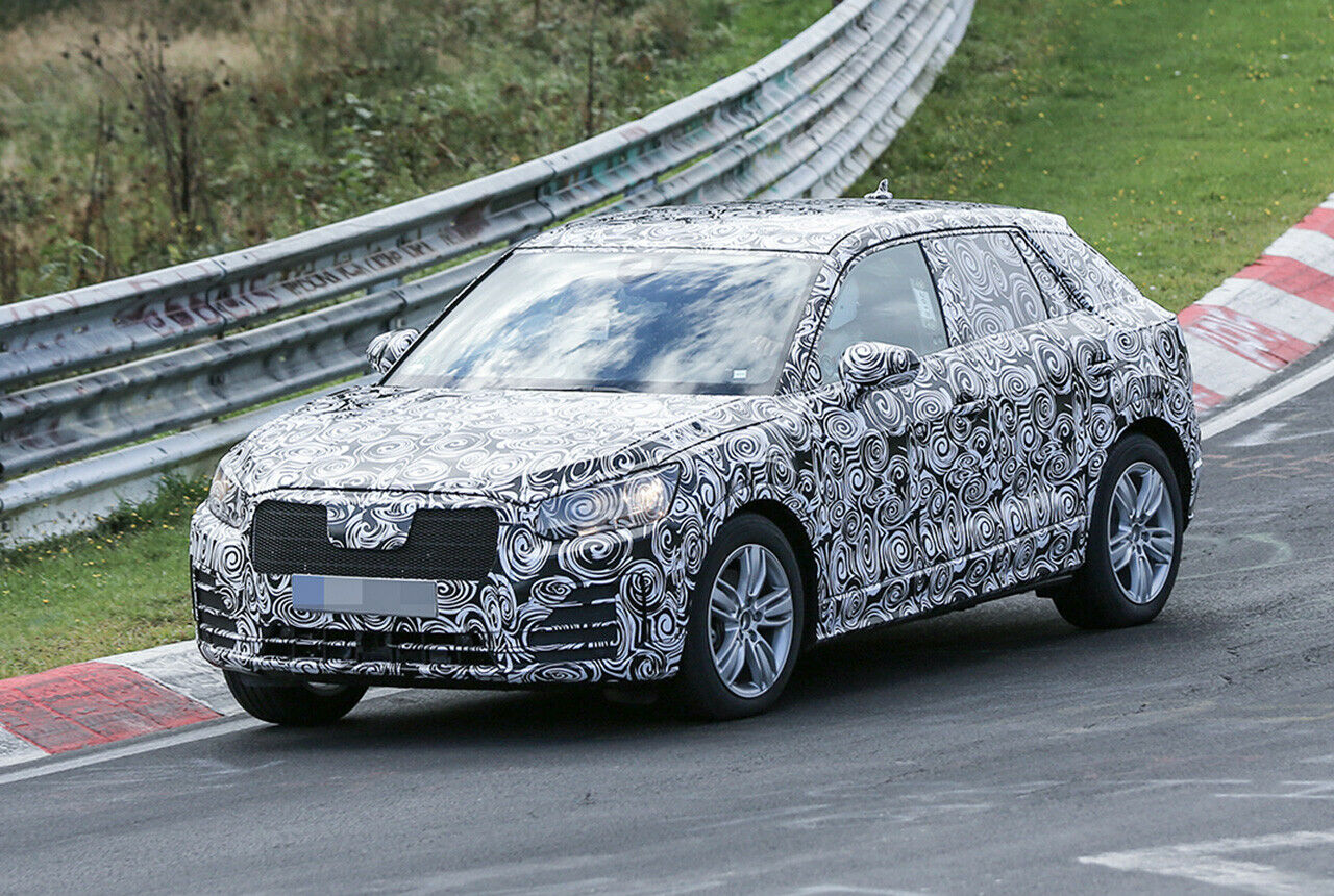 Steht in Genf: Audi Q2, ein Kompakt-SUV unterhalb des Q3