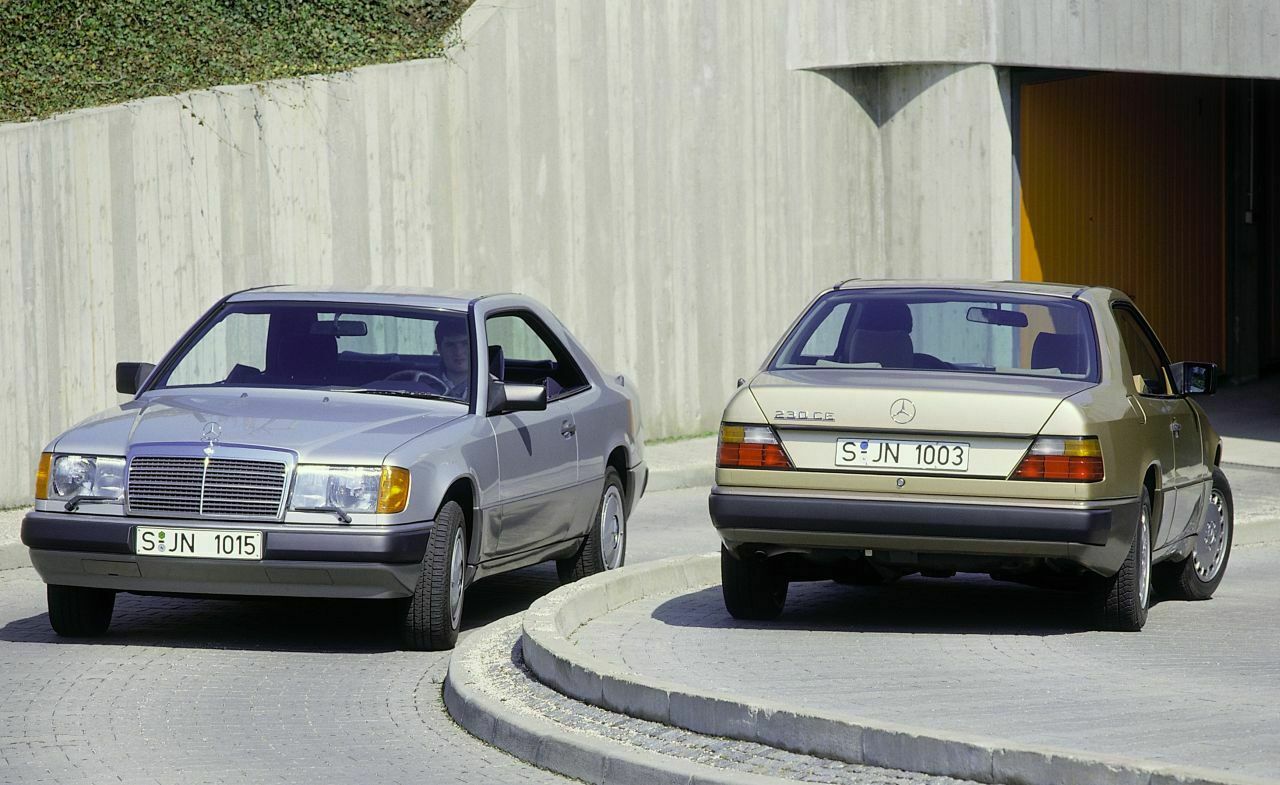 Hier ist der Klassikerstatus bereits greifbar: Coupé auf Basis des Mercedes W 124