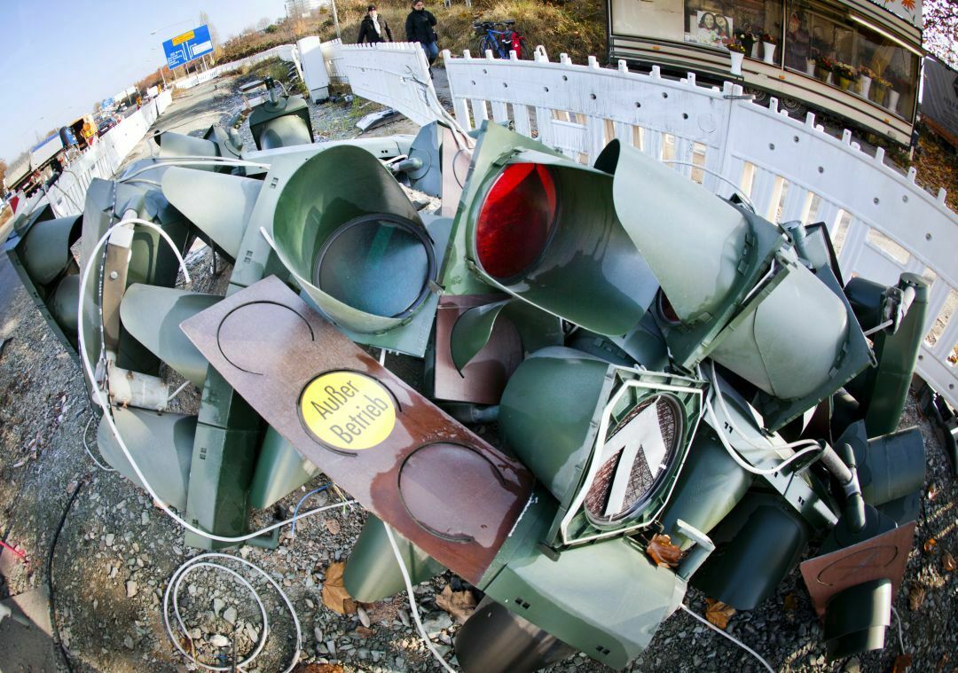 Diese Ampeln haben ausgedient, die Signalanlage an sich aber noch lange nicht