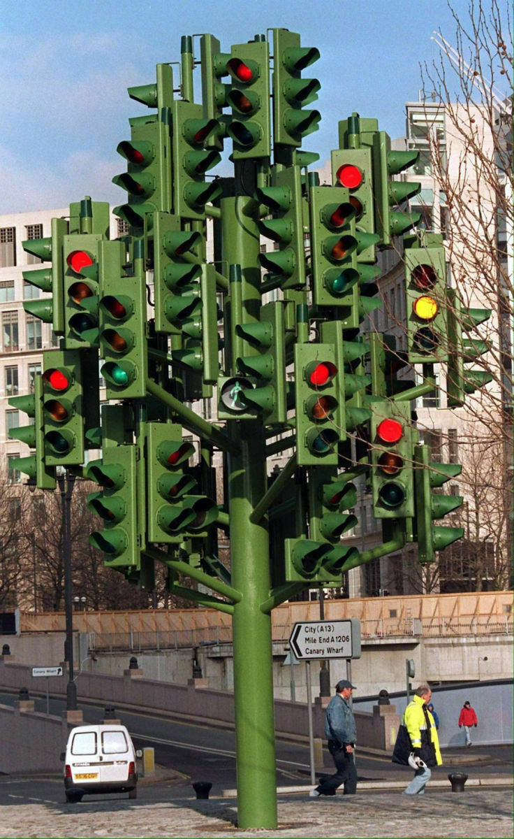 Ampeln als Kunst