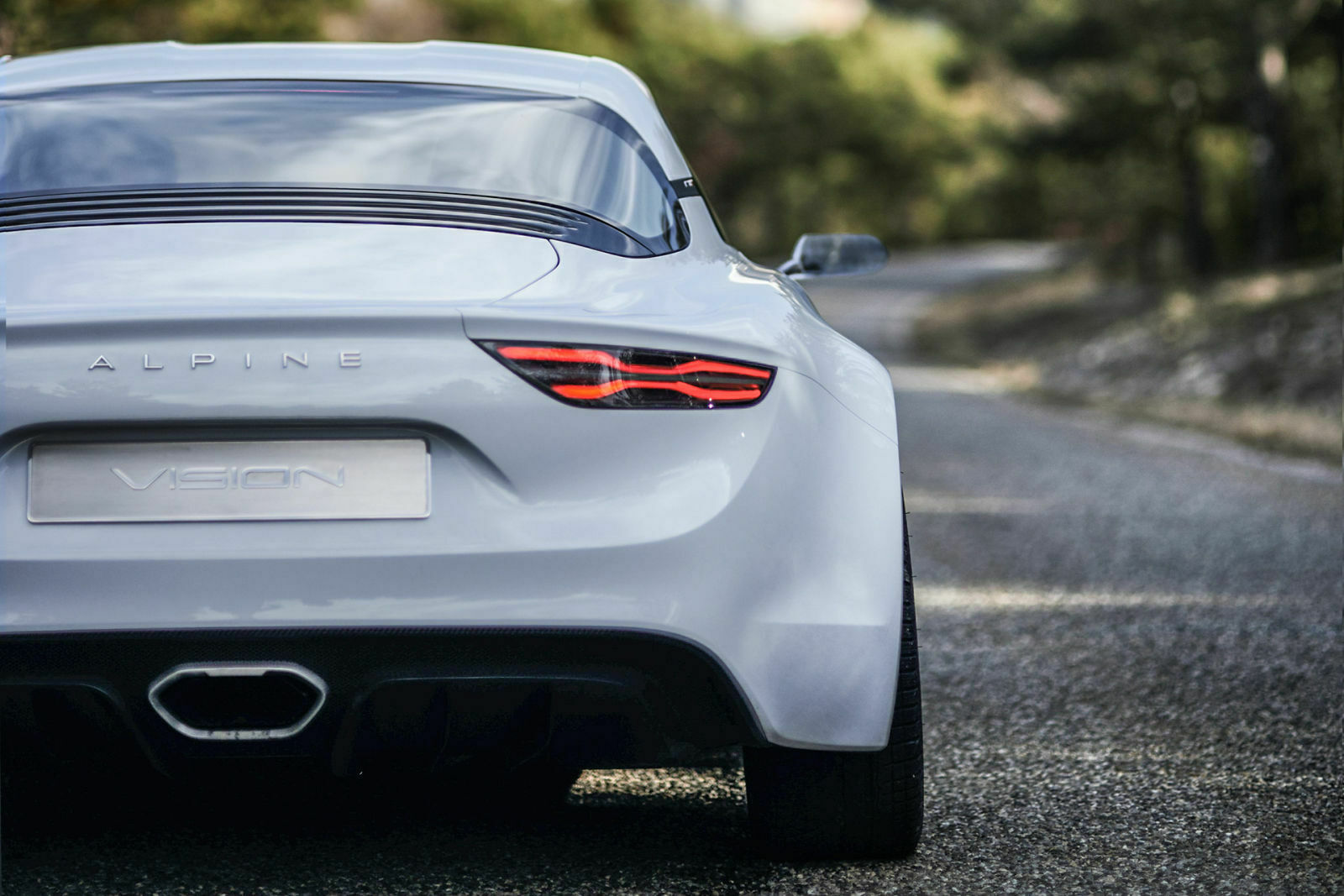 Renault Alpine Vision: Heckansicht