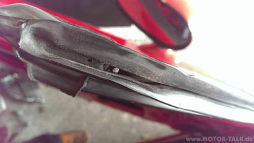 Versteckte Schraube Dreiecksfenster