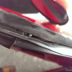 Versteckte Schraube Dreiecksfenster