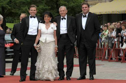 Die Sixt-Familie: Konstantin Sixt, Regine Sixt, Erich Sixt, Alexander Sixt