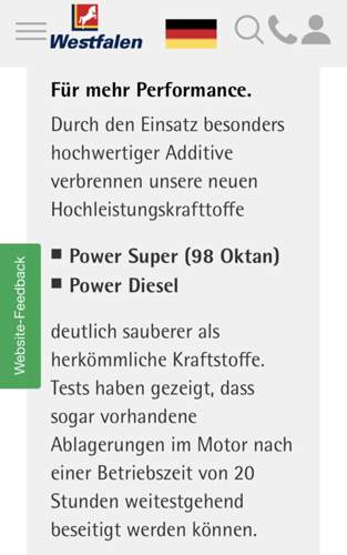 Westfalen Premium