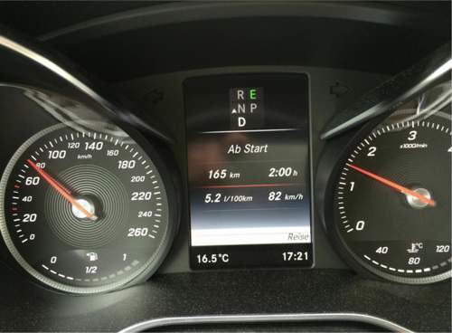 Testfahrt - kaum realistisch