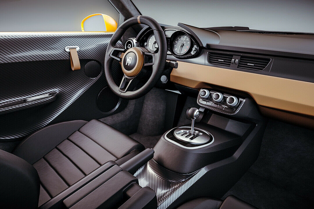 Der Innenraum des HN R200 Non-Fiction ist dem des Audi R8 sehr ähnlich