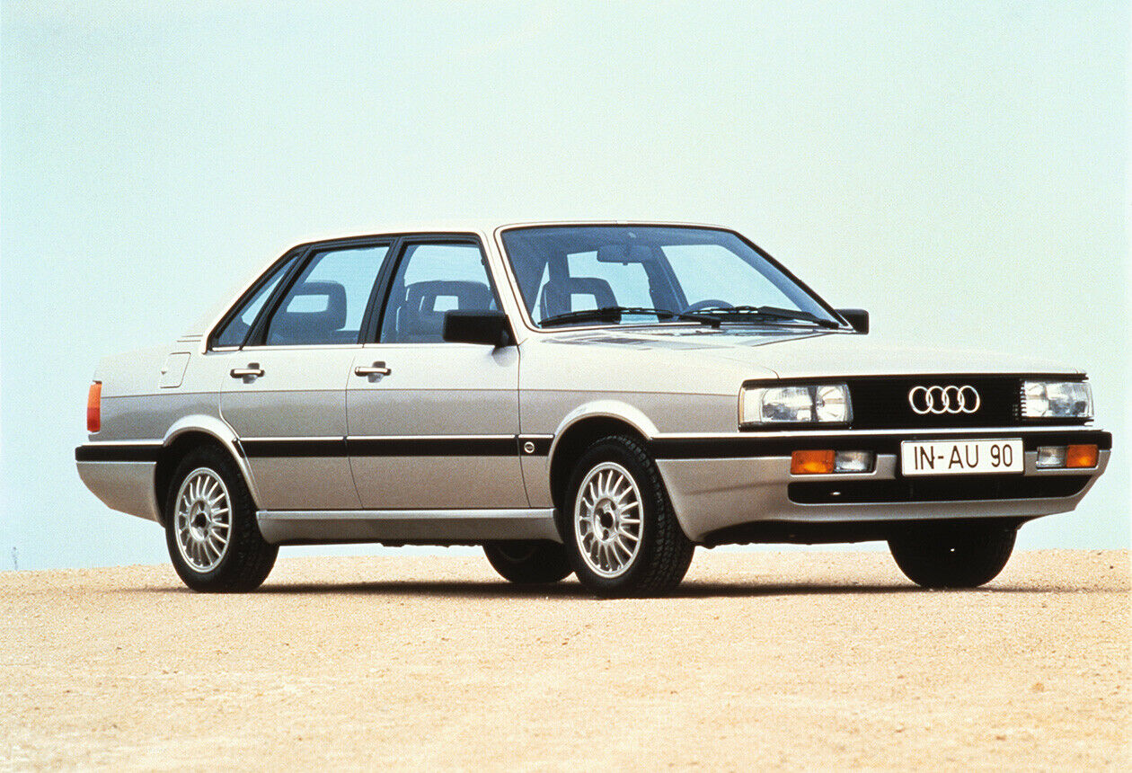 Der Audi 90 (Baureihe B2) von 1984 besetzte die gehobene Mittelklasse
