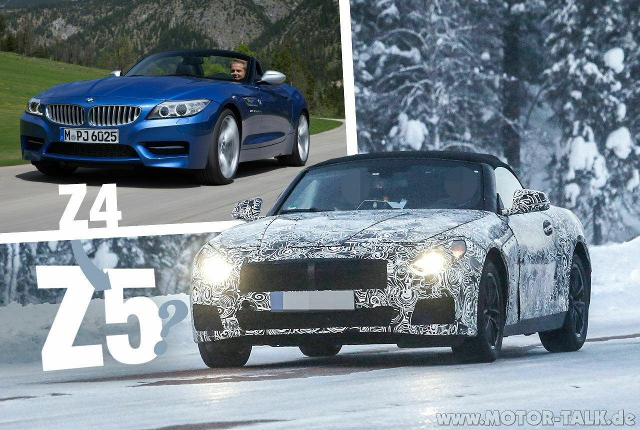 Roadster-Erlkönig: Hinter der Tarnung verbirgt sich der Z4-Nachfolger