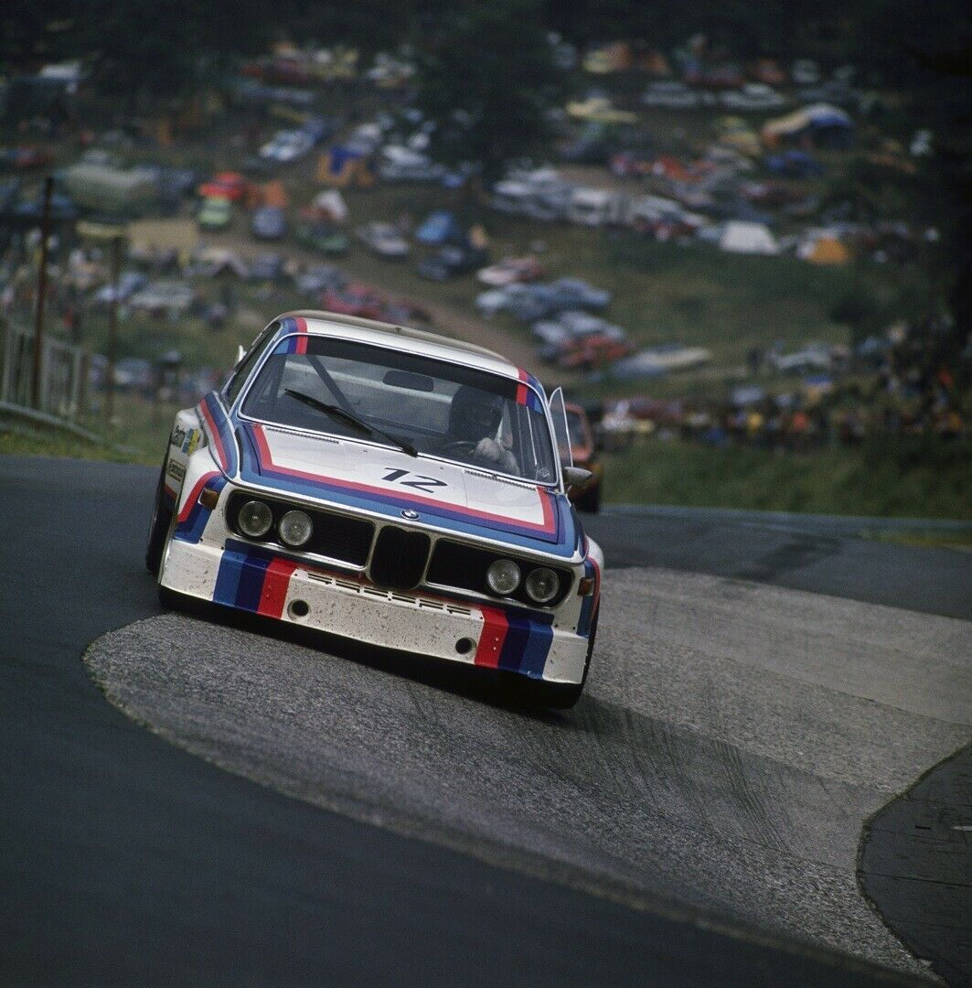 Sprung ins Karussel: Hans-Joachim Stuck auf BMW am Nürburgring