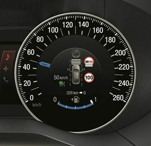 So sieht das neue Feature im Display des Ford S-Max aus