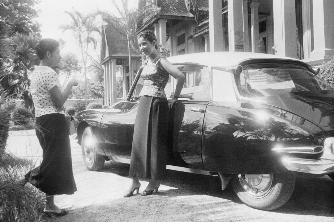 Bis nach Asien schaffte es die DS: Hier ein Foto aus Saigon (Vietnam), 1957
