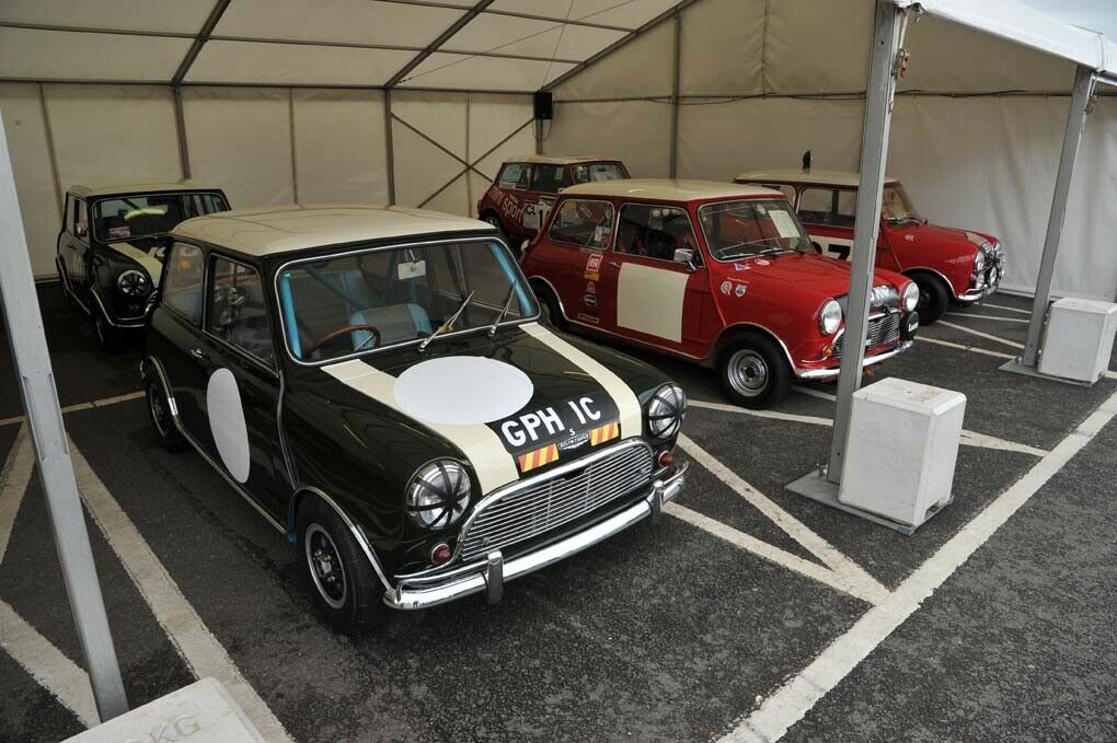 Auf dem Mini-Treffen in Brands Hatch