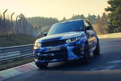 Range Rover Max Speed Range Rover Sport SVR - Schnellster Land Rover