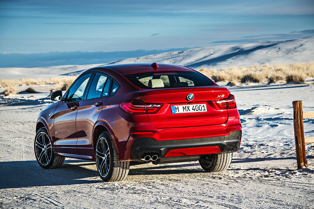 Das Heck des neuen BMW X4
