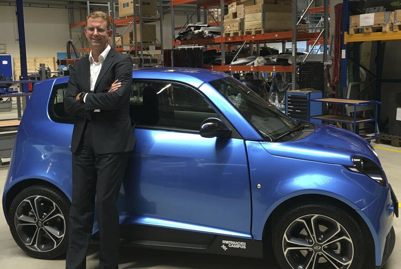 Der Professor baut E-Autos und fährt gern Porsche: Günther Schuh sieht in den Städten einen großen Bedarf an kleinen, sauberen Autos  - und baut sie einfach selbst