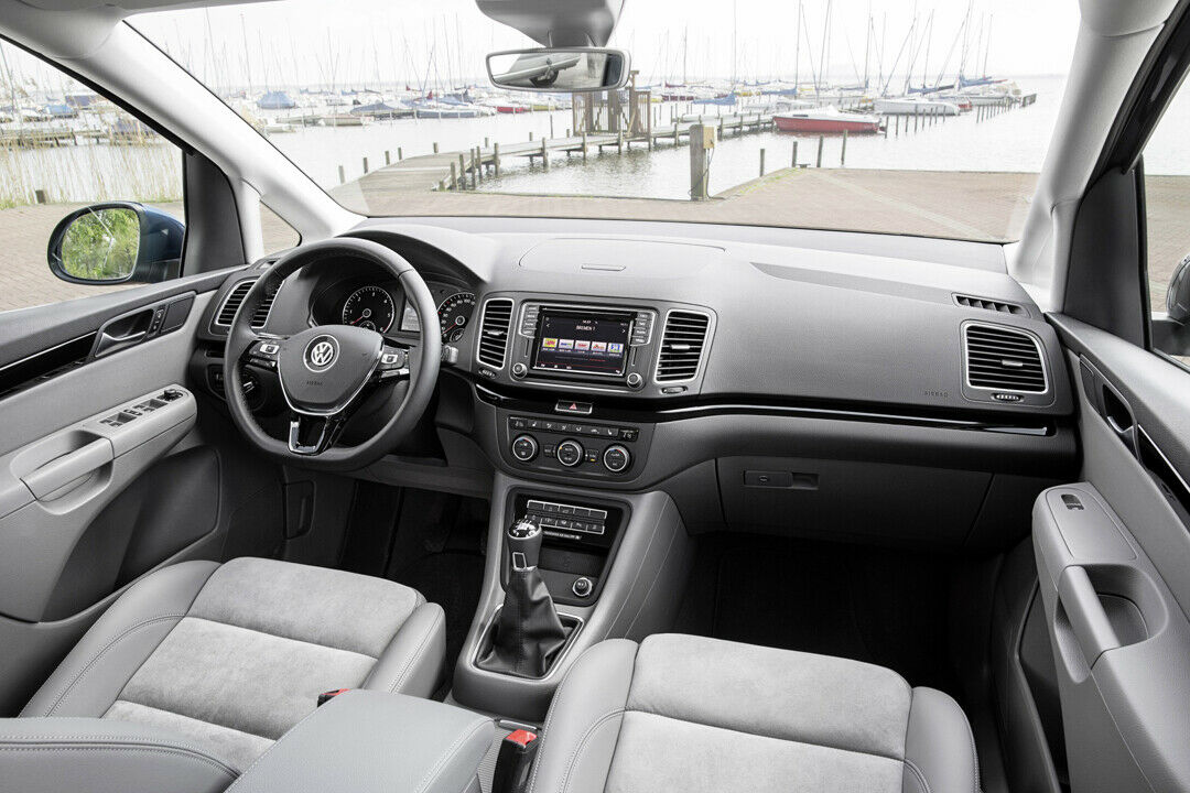 VW Sharan Facelift: Innenraum