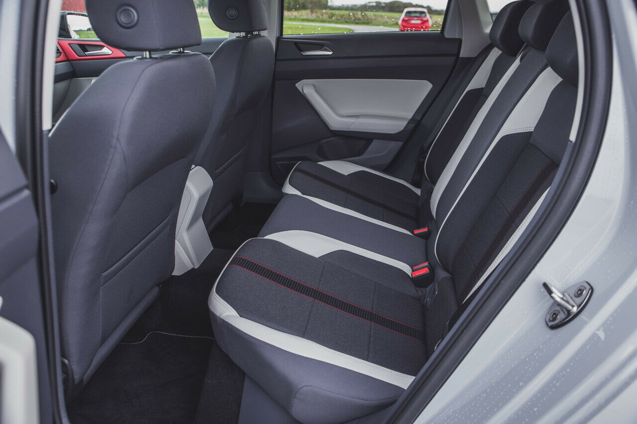 Ordentliche Platzverhältnisse auf der Rückbank bietet der VW Polo in der sechsten Generation