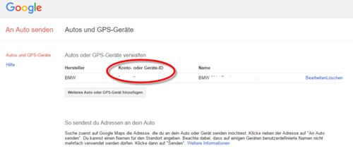 Google-maps-send-to-car